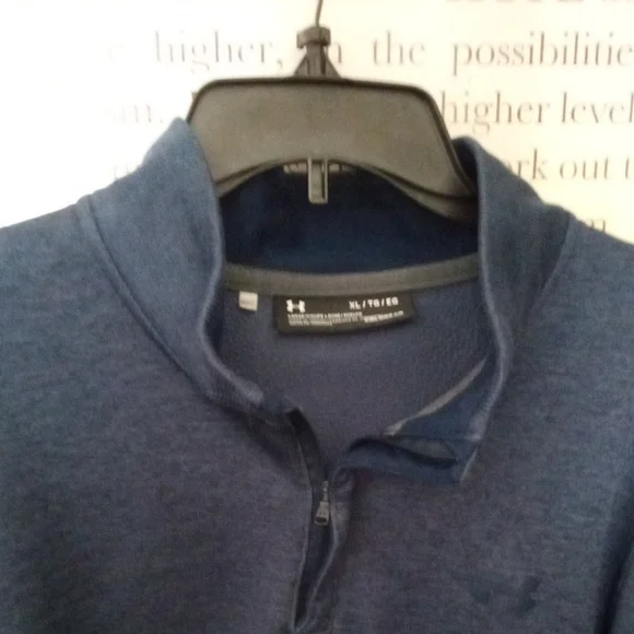 Blue Under Armour 1/4 Zip Pullover Sz. XL - Picture 5 of 5
